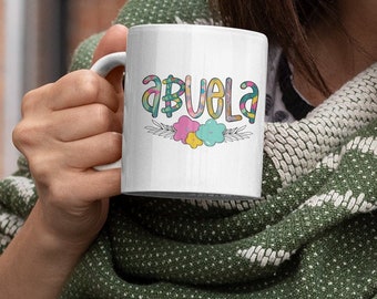 Abuela gift, Regalo para Abuela Abuelita Coffee mug NO customization No Personalization Sold as Sample shows