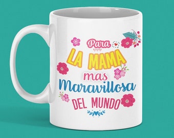 Spanish mom gifts, Gifts in Spanish for mother, Para Mama dia de las madres, cumpleanos de mi mama