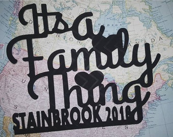 Family Reunion Family Reunion Cake Topper Family Reunion Etsy