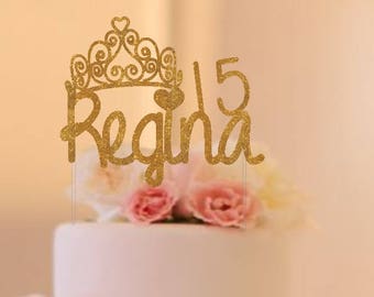 Quinceanera Cake Topper Etsy
