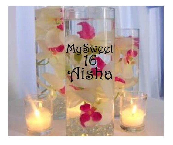 Quinceanera Center Piece Quince Centerpieces Sweet 16 Center Etsy