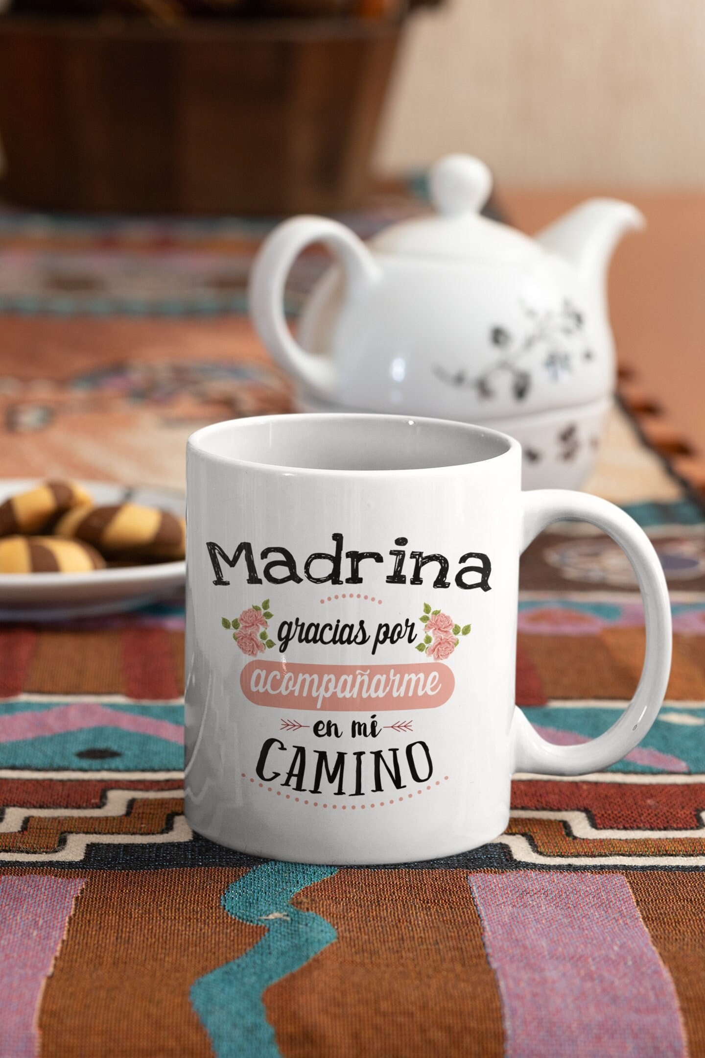 Quieres ser mi… Madrina de bautizo 💖😇 ✨Caja de mdf personalizada ✨Taza  personalizada