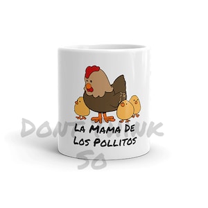Gift for Mom, Regalo para Madre, Cumpleanos de Mama, Taza de Cafe, Para Mama, Spanish gift