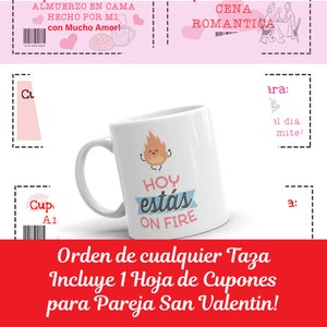 Regalo de Aniversario, Regalo para Novia o Novio Spanish Gifts, Dia de San Valentin
