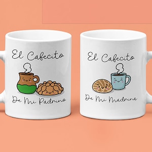 Taza personalizada para madrina – Regalo para Madrina de ahijada / ahijado / Gift for Madrina from Godchild, Baptism Gift
