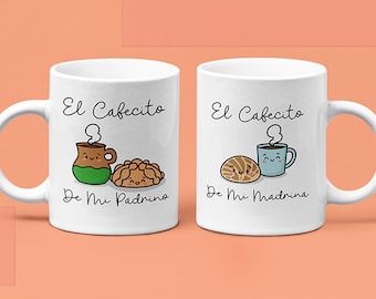 Taza personalizada para madrina – Regalo para Madrina de ahijada / ahijado | Gift for Madrina from Godchild, Baptism Gift