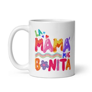 Spanish mom gifts, Gifts in Spanish for mother, Para Mama dia de las madres, cumpleanos de mi mama