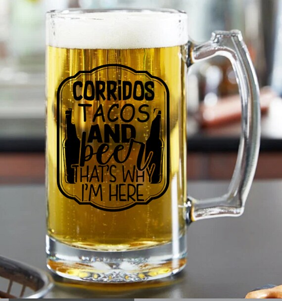 Spanish Gift for him Regalo para el Beer Mug mi trokita 