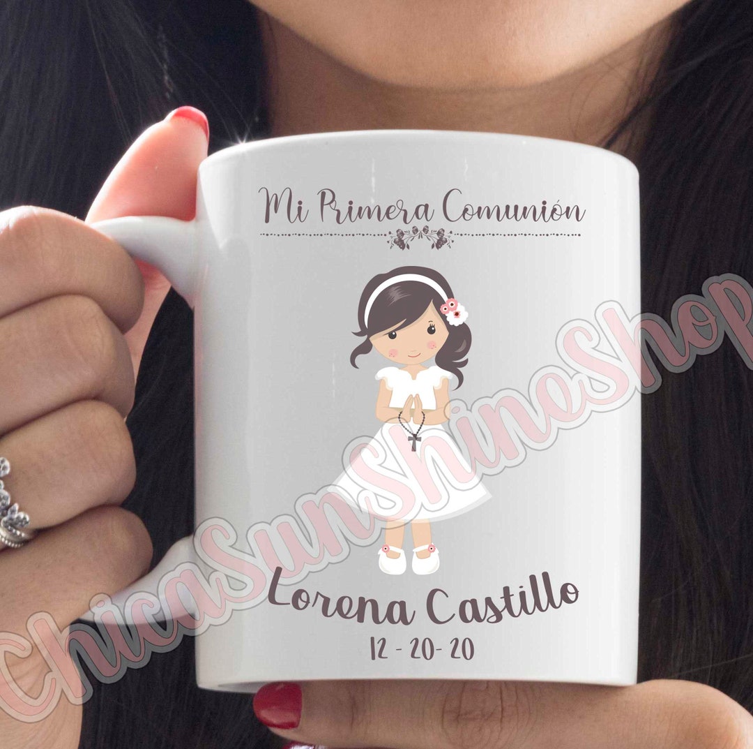 Pack Regalo Comunion Niña Libro De Recuerdo Para Primera Comunión Niña - Edición Pastel Con Auriculares Y Cable De Carga, 44 Páginas A Color Incluye Auriculares Y Cable