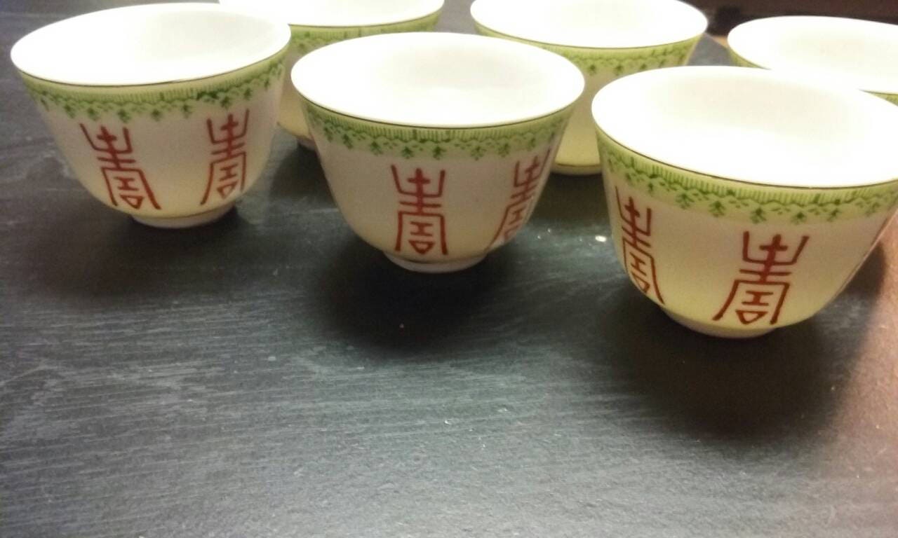 Eiwa Kinsei Hand Painted Porcelein Tea Cups Made in Japan Etsy
