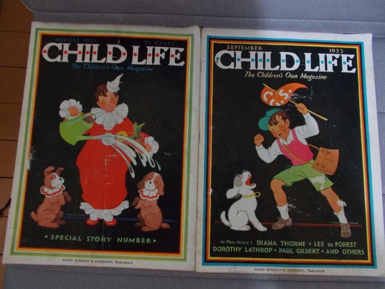 Child Life magazine 1933 image 1