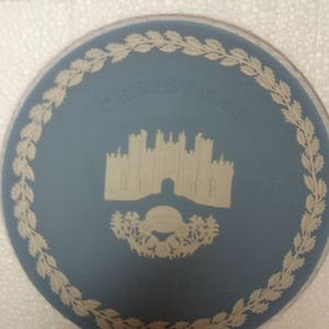 1976 wedgewood jasperware christmas plate