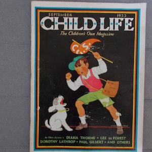 Child Life magazine 1933 image 2