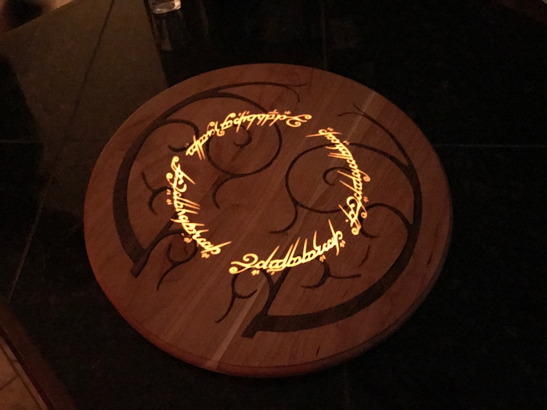 CUSTOM ORDERED Lord of the Rings Glowinthedark Elvish Etsy