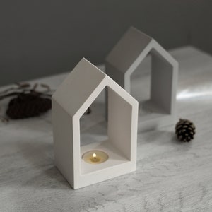 House Shaped Tealight Candle Holder | Cozy Home Decor