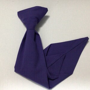 Gravata roxa, Gravata para meninos, Gravata infantil com clipe, Gravata pré-amarrada, Feita à mão, Pronta para envio, GGShopKids