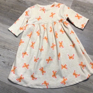 Butterfly Twirl Girl Dress,Granddaughter Gift