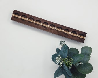 Black Walnut + Maple Hardwood Essential Oil Holder