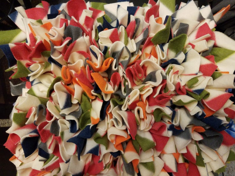 Custom Made WASHABLE Snuffle Mat 18X15 Etsy