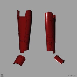 Deadpool legs armor