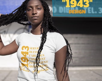 Philo Affiliate T-Shirt: "1943" Sisterhood Design