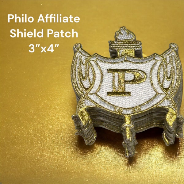 PHILO Affiliate Heat Sealed Shield (Iron on Patch)