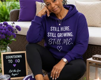 Personalisiertes Kapitel Geburtstag Sweatshirt | Noch hier wächst noch ich Shirt | Kapitel 40 50 60 70 80 Geburtstag | Meilenstein