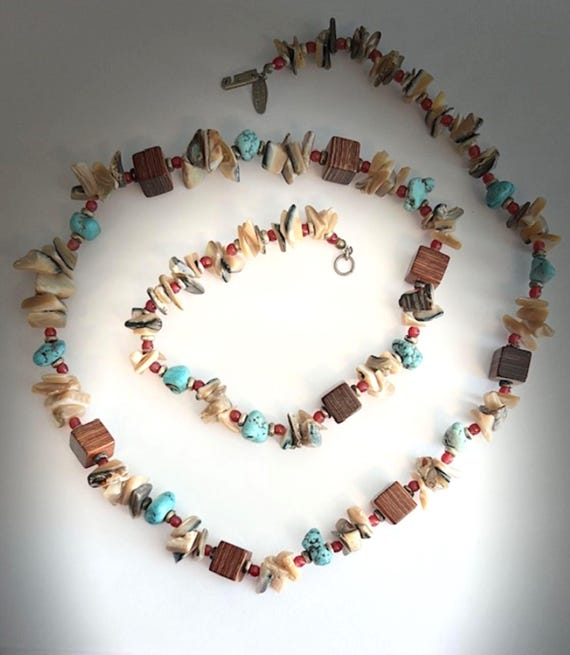 Vintage Miriam Haskell Signed Chunky Multi Colore… - image 4