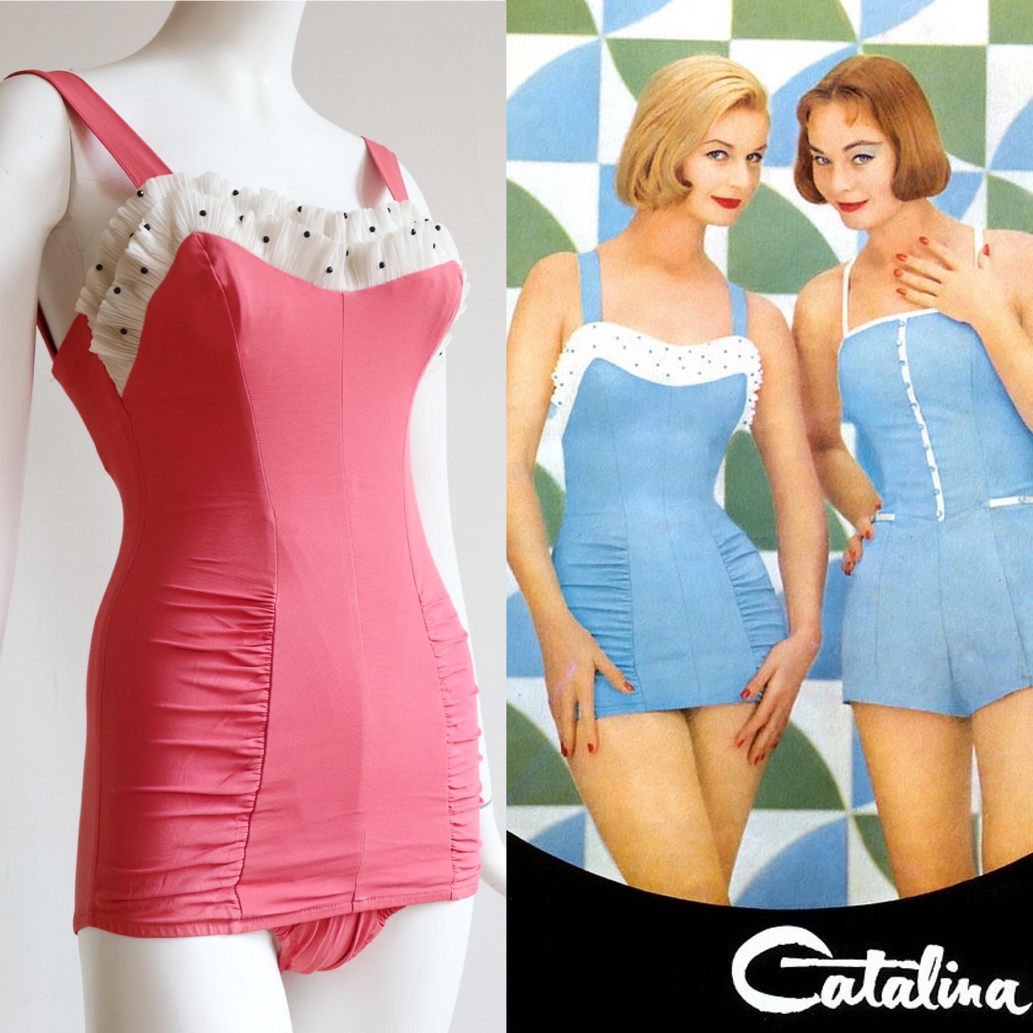 レディース水着　ワンピース　カタリナ　ビンテージ水着 Catalina swimwear - Etsy 日本