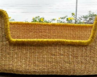 Comfortable Dog Basket Bed | Natural Dog Bed | Indestructible dog bed | Pet Basket | Cat Basket | Cat Bed | Puppy Bed | Woven Dog Bed