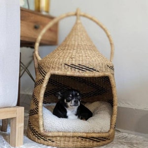 Dog Basket Bed | Cat bed | Pet Bed | Cat bungalow