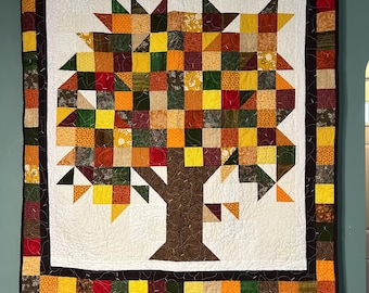 Quilted Autumn Wall Hanging