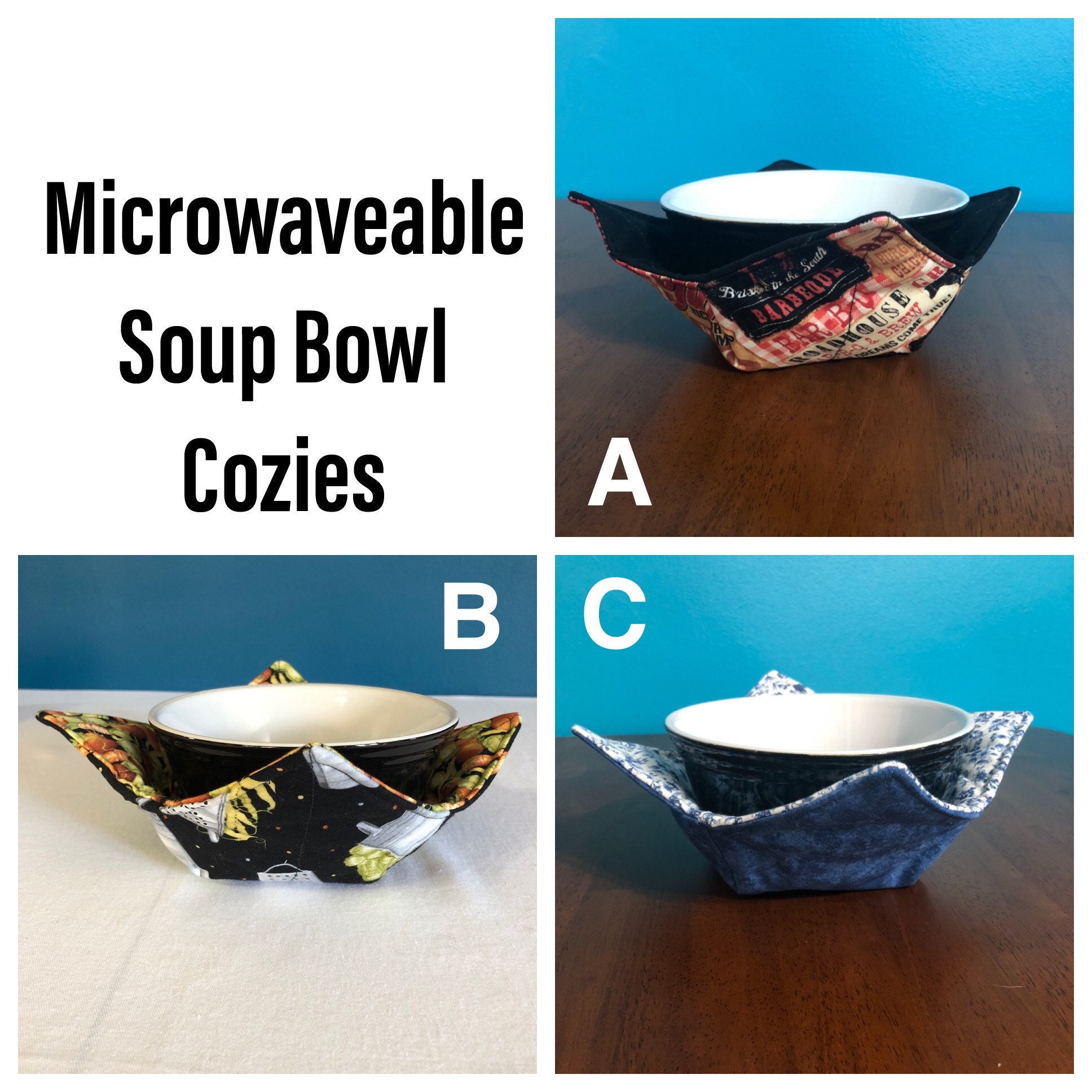 Soup Bowl Cozies Etsy
