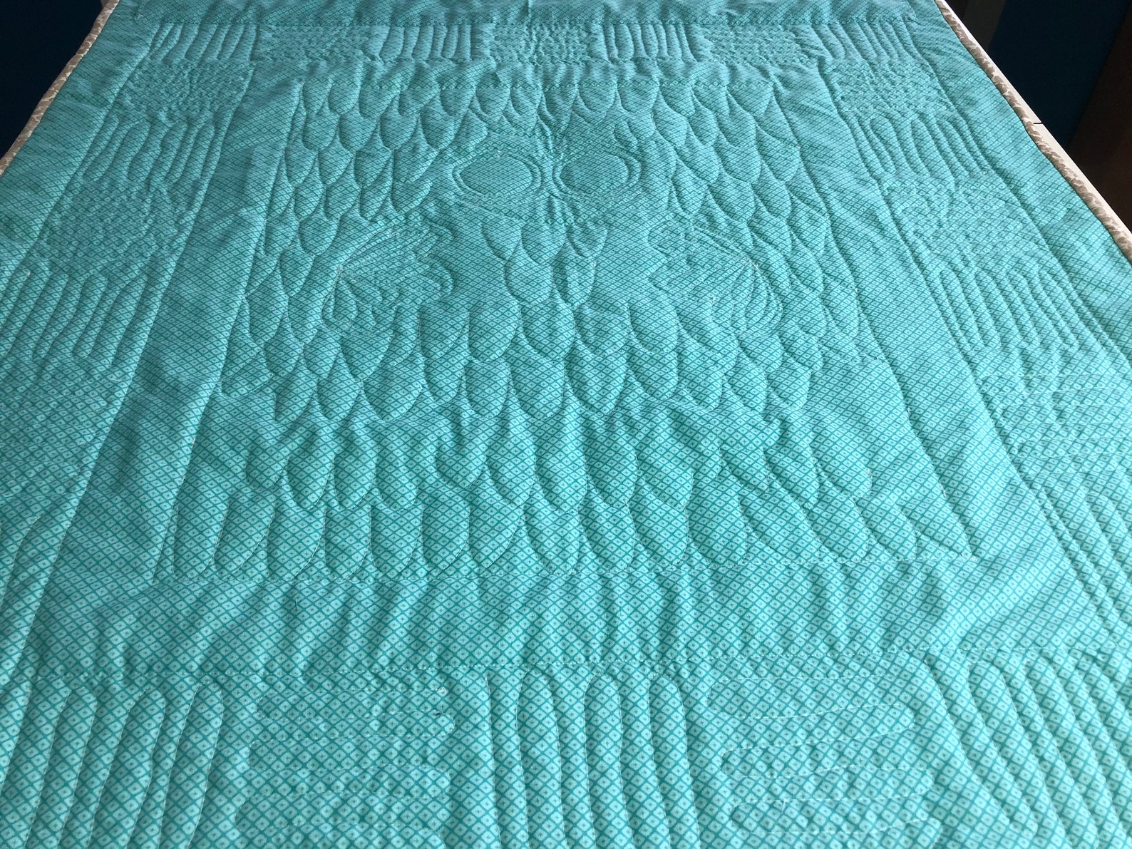 Peekahoo Baby Quilt/wall Hanging Etsy