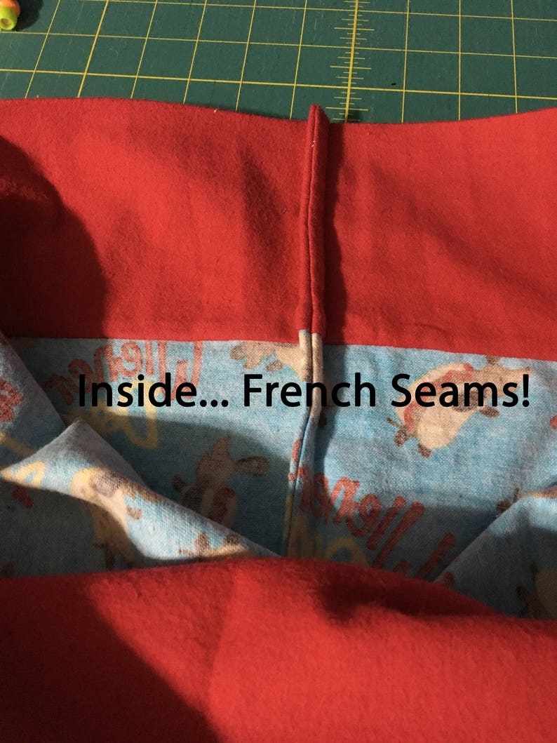 Wiener Dog Flannel Pillowcases 2 styles Etsy