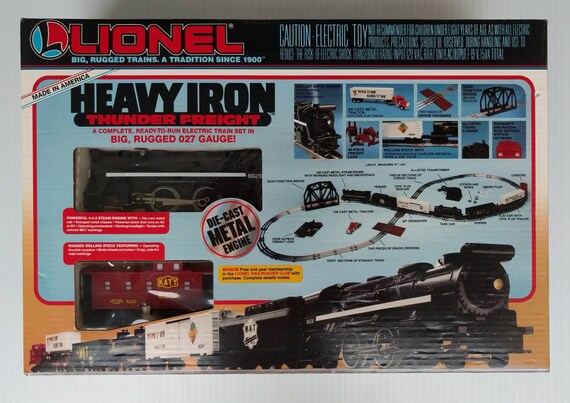 lionel heavy iron train set