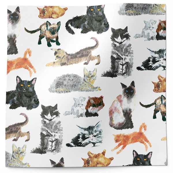 Tissue Paper ,  Tissue Paper 10 ct Cats and Kittens Tissue Paper