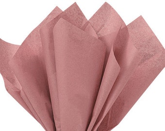 Tissue Paper ,  Rose Gold Blush Tissue Paper, 20 x 30"  Sheet, gift bags, packaging, favors, 10 sheets