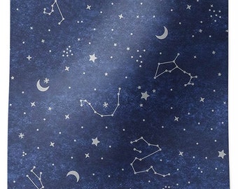 10 Navy Night Sky Constellation Printed Tissue 20 x 30