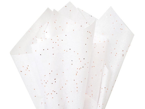 White Diamond Glitter Tissue Paper, 20x30 10 Ct 