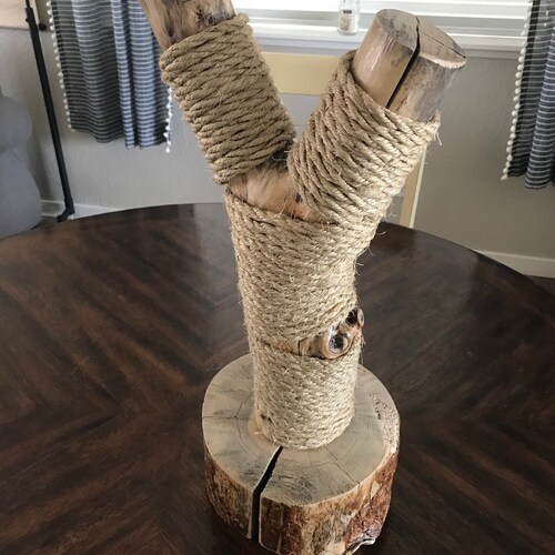 The World's BIGGEST and STRONGEST Cat Scratching Post Etsy