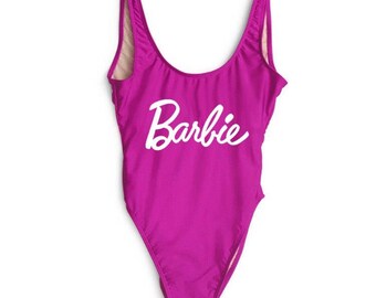 Barbie- one piece swim suit/ bathing suit / swimwear/ swimsuit