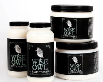 Wise Owl Varnish / Top Coats