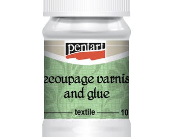 Pentart Decoupage Varnish & Glue for Textile 100 ml