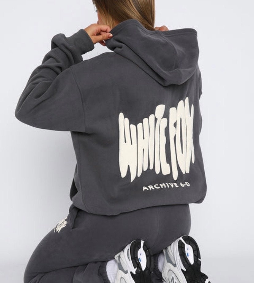White Fox Hoodie Style Dupe in 3 Colours Etsy UK