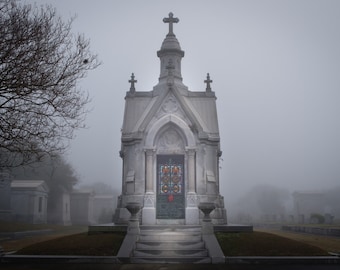 Ziegler  /  New Orleans Cemetery Photography Print