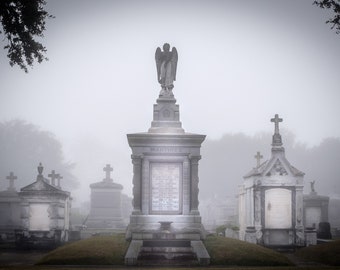 Martinez  /  New Orleans Cemetery Photography Print