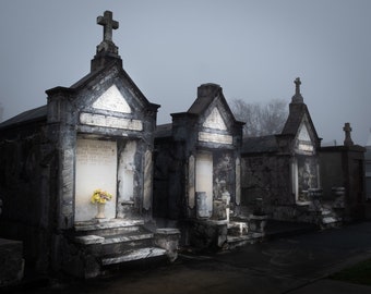 Ferrand / New Orleans Cemetery Photography Print