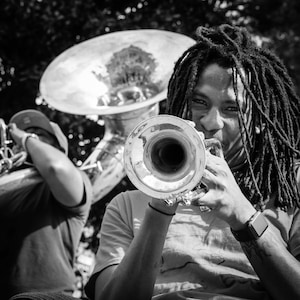 Smiling Brass /  New Orleans Photography Print