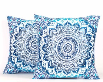 Abstract Mandala 4 Stück Gedruckt Kissen Sitzkissen Beidzeitig Nur Kissenbezug Abstract Mandala 4 Stück Gedruckt Kissen Sitzkissen Beidzeitig Nur Kissenbezug